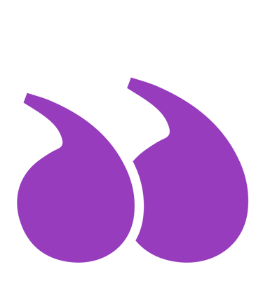 ponctuation fermé violet