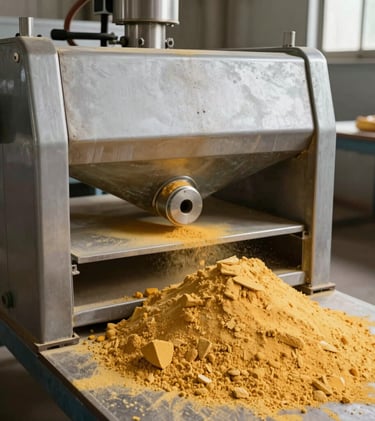 A serene field of lush green crops under a clear sky, symbolizing Verdanta’s dedication to natural, high-quality agro products.