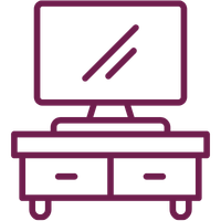 Family Room y área de TV con acabados premium en Las Plazas.