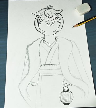 sketch process first picture