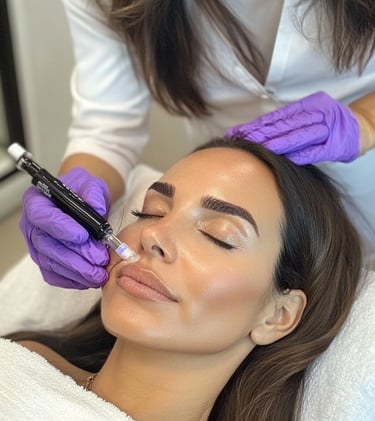 Microneedling treatment