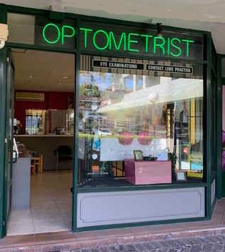 Glebe Eyewear shop front