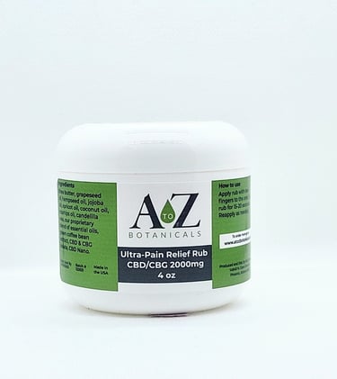 atoz botanicals rub for massage