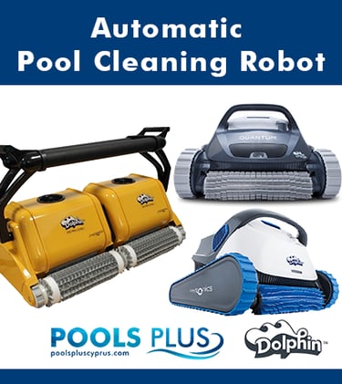 Automatic Pool Cleaning Robot - Pools Plus Cyprus - Havuz Çözüm Merkezi - Pool Solution Center