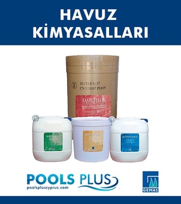 Havuz Kimyasalları - Pools Plus Cyprus - Havuz Çözüm Merkezi - Pool Solution Center