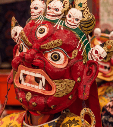 ladakh chams masked dance festival