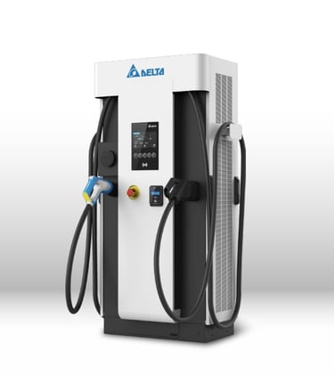 Delta Slim 100 DC EV charger Qatar