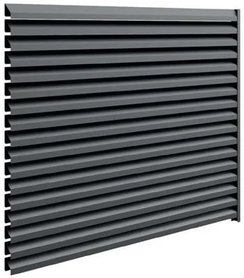 žaliuzi tvora, suteikianti teritorijai modernų ir patikimą apsaugos sprendimą