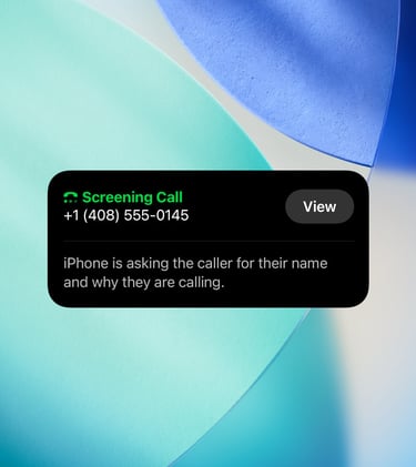 a cell phone screen showing a text message