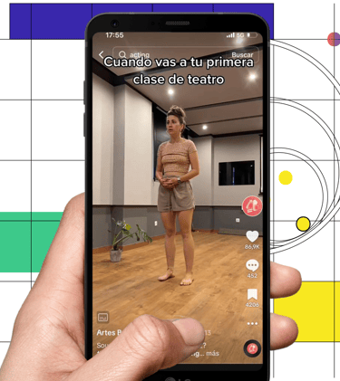 Video Viral Tik Tok Clases de Teatro en Madrid