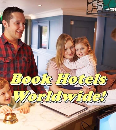 Book Hotels Worldwide!