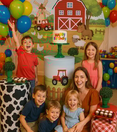 decoração festa de aniversário