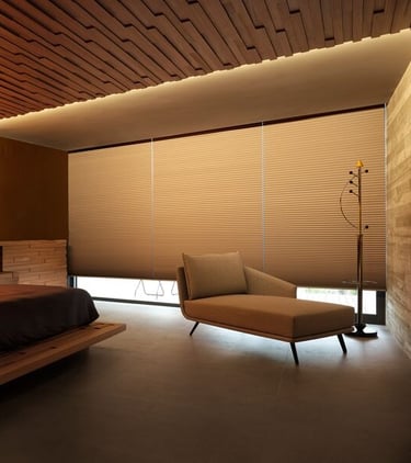 Blackout Honeycomb Blinds