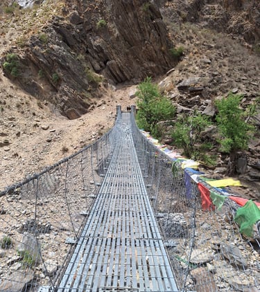 pont suspendu - dolpo