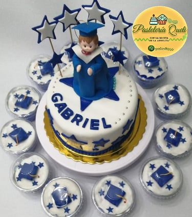 pasteleria queti torta personalizada graduación cupcakes lima peru
