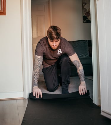 dean carrying out a removal job in a worcester home