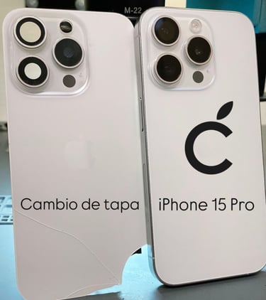 arreglo de tapa iphone