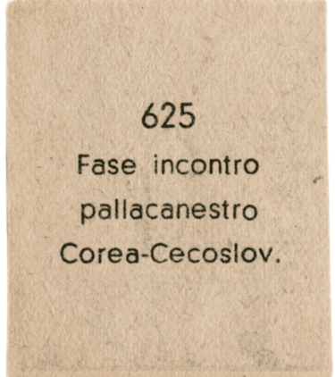 Pallacanestro Albosport Editrice Didasco Corea-Cecoslov