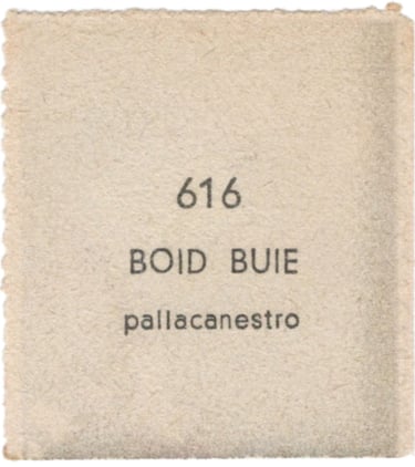 1951 Didasco Albosport #616 Boid Buie Stamp Harlem Globetrotters Basketball Card One-armed legend (b