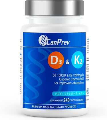 Vitamin D3 and K2 Supplement