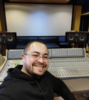 david torres and sound studio behind