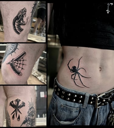 Patch works tattoos