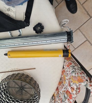 volet moteur store et carrelage