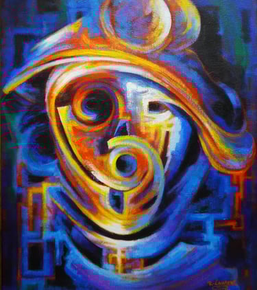 Hero. 2 , 2021 Acrylic on Canvas, 16’’x 20” (inches)