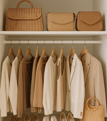 Home organization service with calm, functional systems