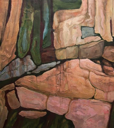 "Cephas" Acrylic $750
