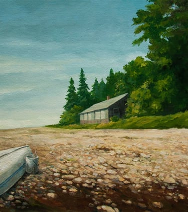 "The Fisherman's House" Acrylic $550