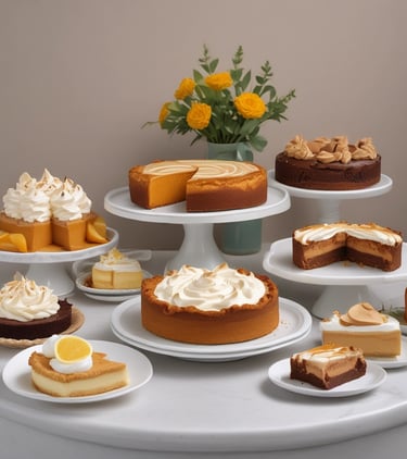 Pie variety display CakeMeAway Suga