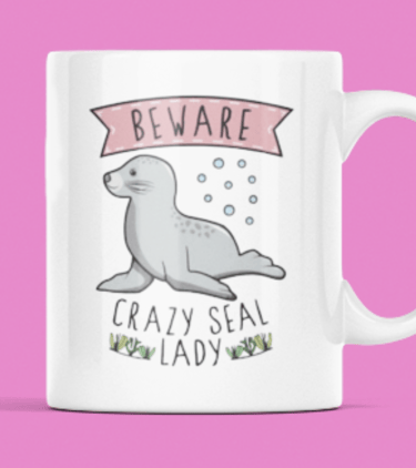 Seal Mugs Free Personalisation
