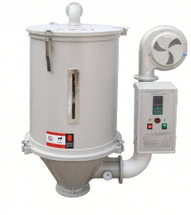 Sochen Material industrial plastic dryer, all-stainless steel barrel, silent fan, flip-back design f