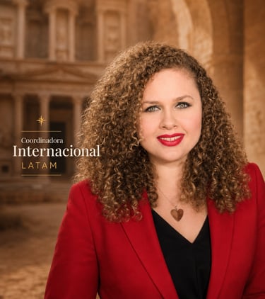 coordinadora internacional LATAM con exclusive jordan