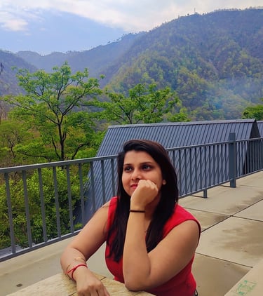 Aarushi Jain being amused by nature and looking at the amazing weather | Aarushi Jain Writes