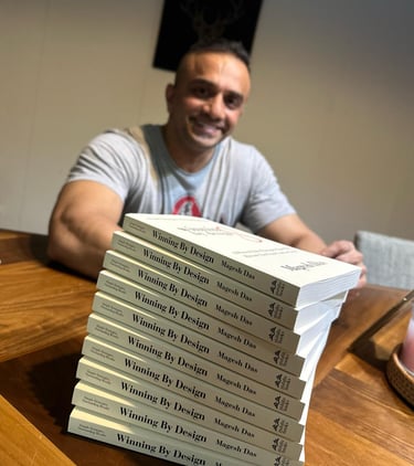 magesh first 80 copies of his book