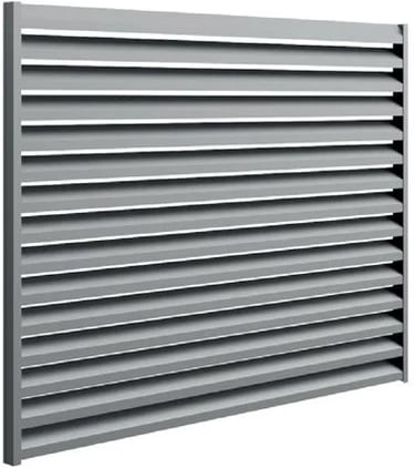 žaliuzi tvora, suteikianti teritorijai modernų ir patikimą apsaugos sprendimą