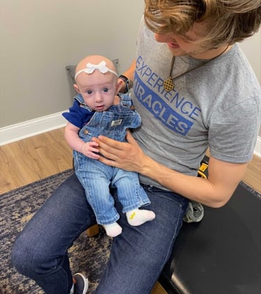 Baby with latching issues starting to eat better and gain weight due to Franklin Chiropractor