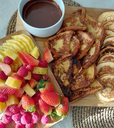 photo d'un brunch complet