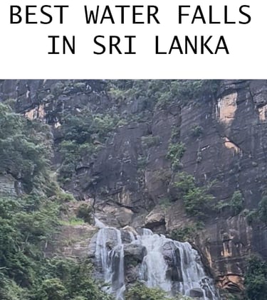 best water falls sri lanka