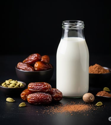 Dates Milkshake Ingredients from PremiYum Foods.