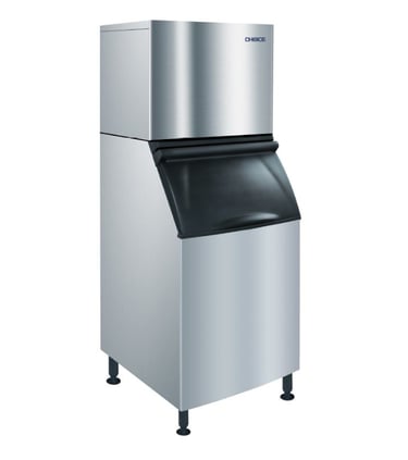 CHOICE H420 + H420C Bin Modular Ice Machine