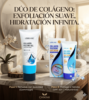 Gel Exfoliante + Protector Solar 50 SPF 
