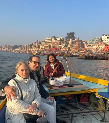 Musical Boat Ride in Varanasi