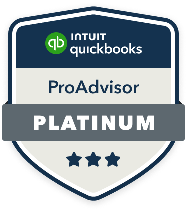 Intuit quickbooks ProAdvisor Platinum badge