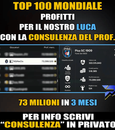 top 100 mondiali compravendita ea sports fc
