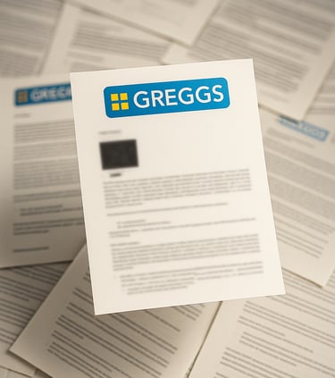 Greggs Letters