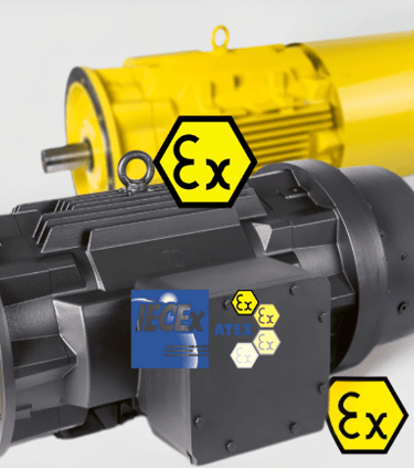 Ex proof motors, ATEX compliant