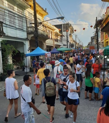 thailand takua pa old town market